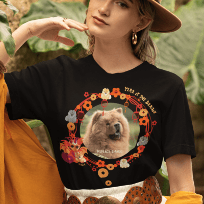 Custom shirts! Your dogs' photo with my art Custom shirts! Your dogs' photo with my art