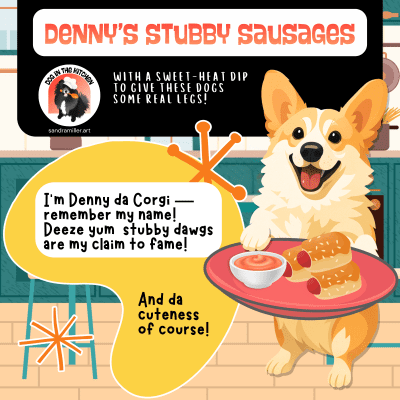 DENNY'S STUBBY SAUSAGES DENNY'S STUBBY SAUSAGES