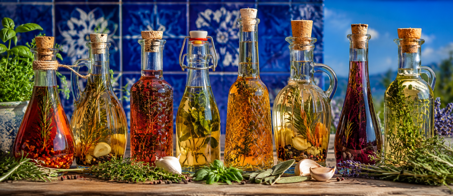 HERBAL INFUSED VINEGARS